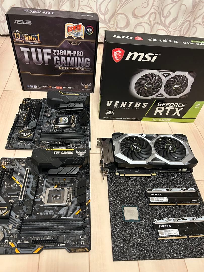 【値下げしました】【破損品】ゲーミングPCパーツセット ジャンク品 ジャンク】正常に動作しない「メルカリのゲーミングPC」を修理＆魔改造