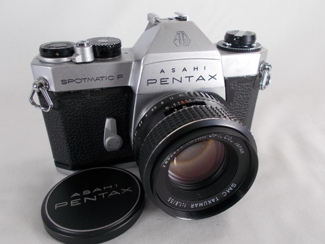 フィルムカメラ 整備済 Pentax SPF + レンズ f/1.8 P295 - メルカリ