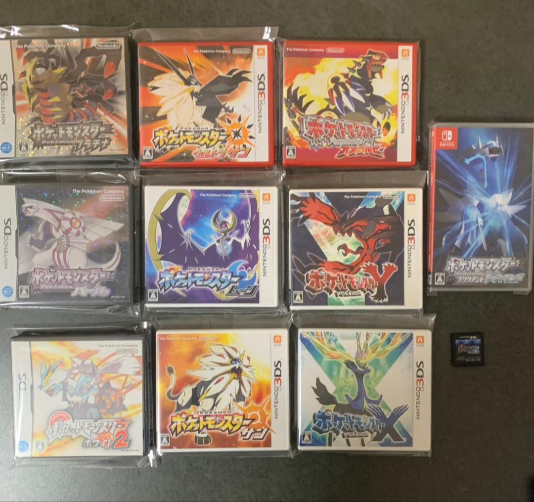 ポケットモンスター DS/3DS/Switchソフト11点まとめ売り - メルカリ