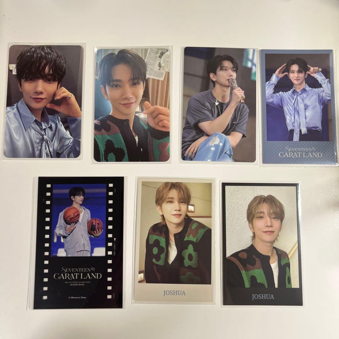CARAT LAND 2024 SEVENTEEN ジョシュア 7点セット - メルカリ