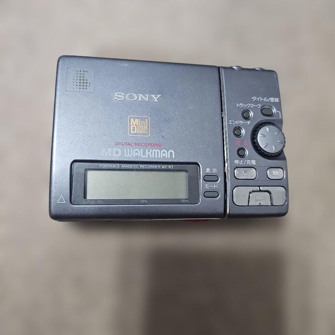 ジャンク品！SONY MD WALKMAN MZ-R3 MDプレーヤー - メルカリ