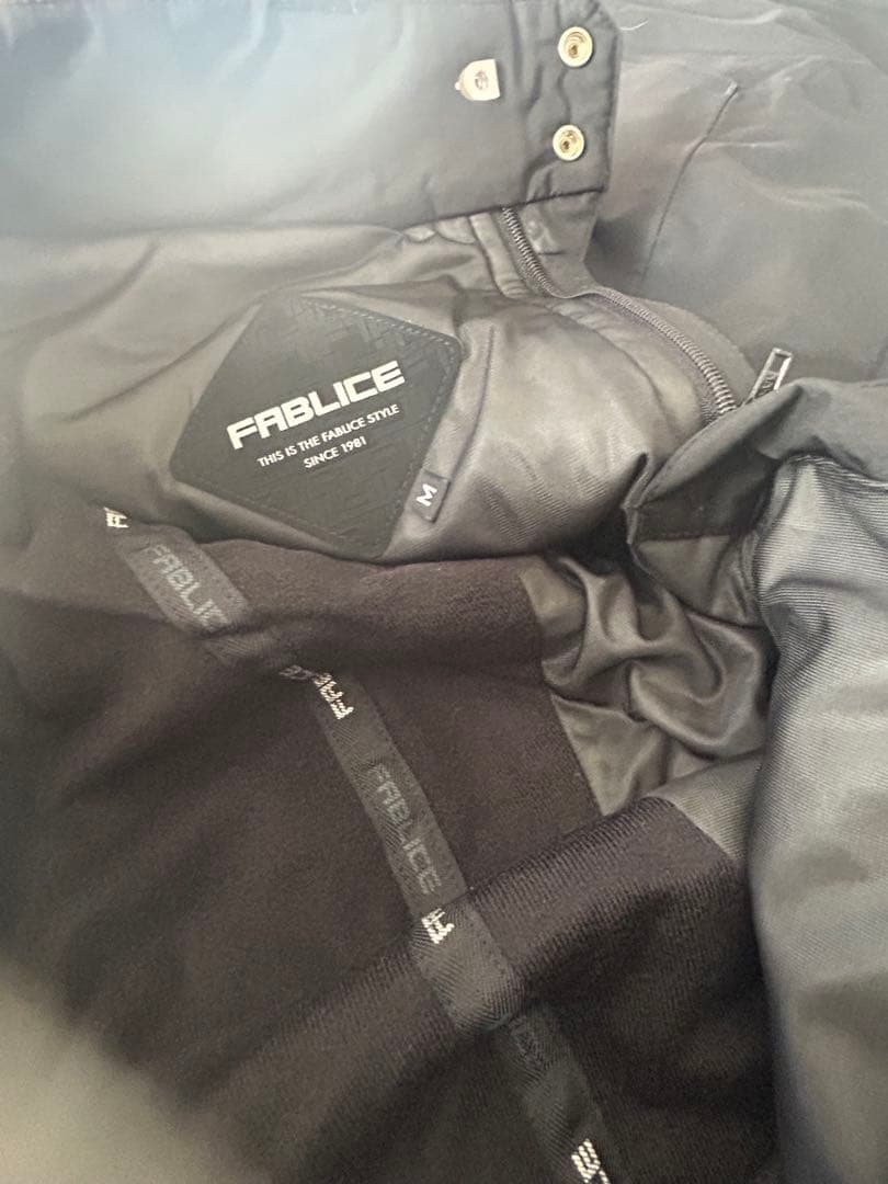 FRABICE スキーウェア グレー/ブラック/オレンジ 美品 着用少