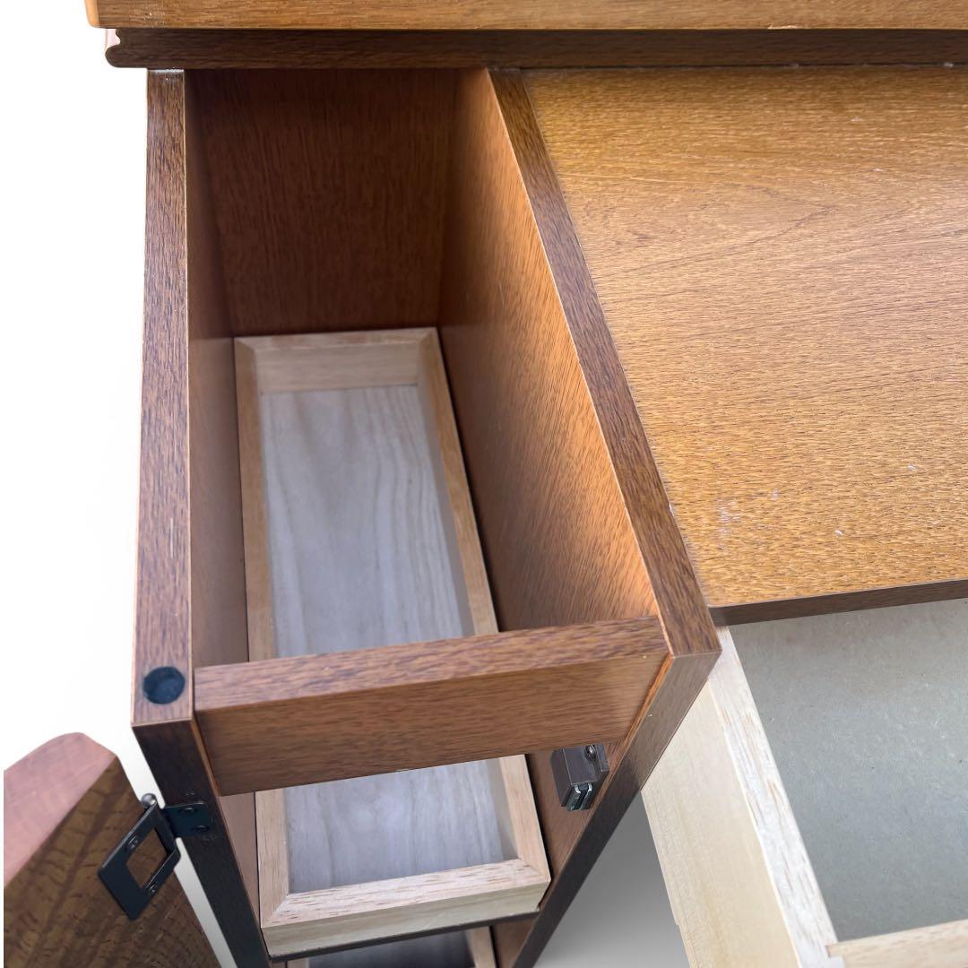 大塚家具 エメリーWRAPTOP ラップトップ デスクドレッサー ナラ材