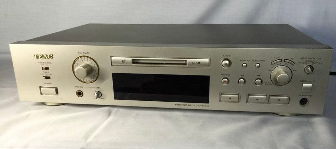 TEAC ティアックMD レコーダー　MD-5 MKⅡ ジャンク TEAC MDデッキ MD-5 MkII高価買取実績 オーディオ高額査定