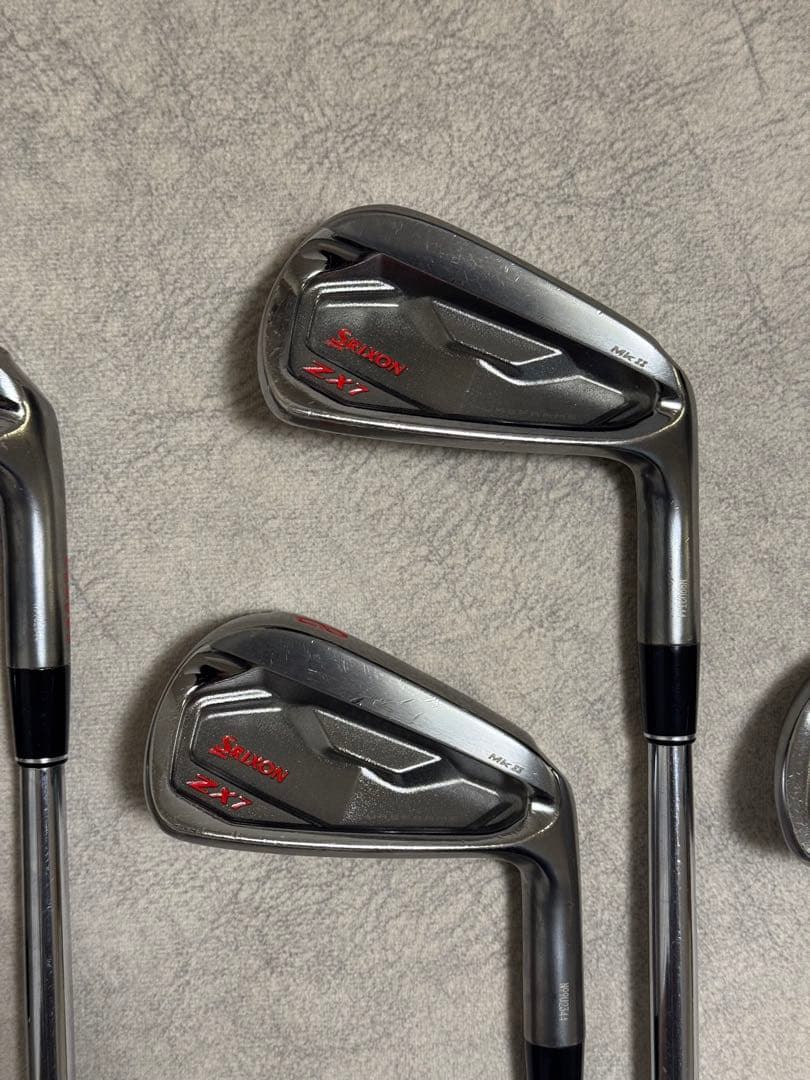 スリクソン ZX7 mk2 限定 ブラッククロム #5~P アイアン DST - メルカリ