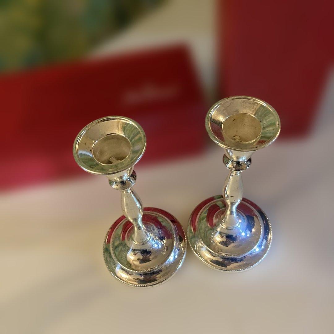 VAROSA VALENTIメタルキャンドルスタンド 2個 バロッサ・バレンティ