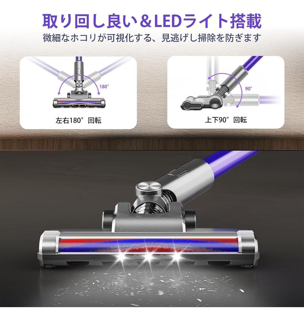 2026衝撃的デビュー！真90Kpa超強力吸引！業界初 AIホコリ自動検知！ 生活