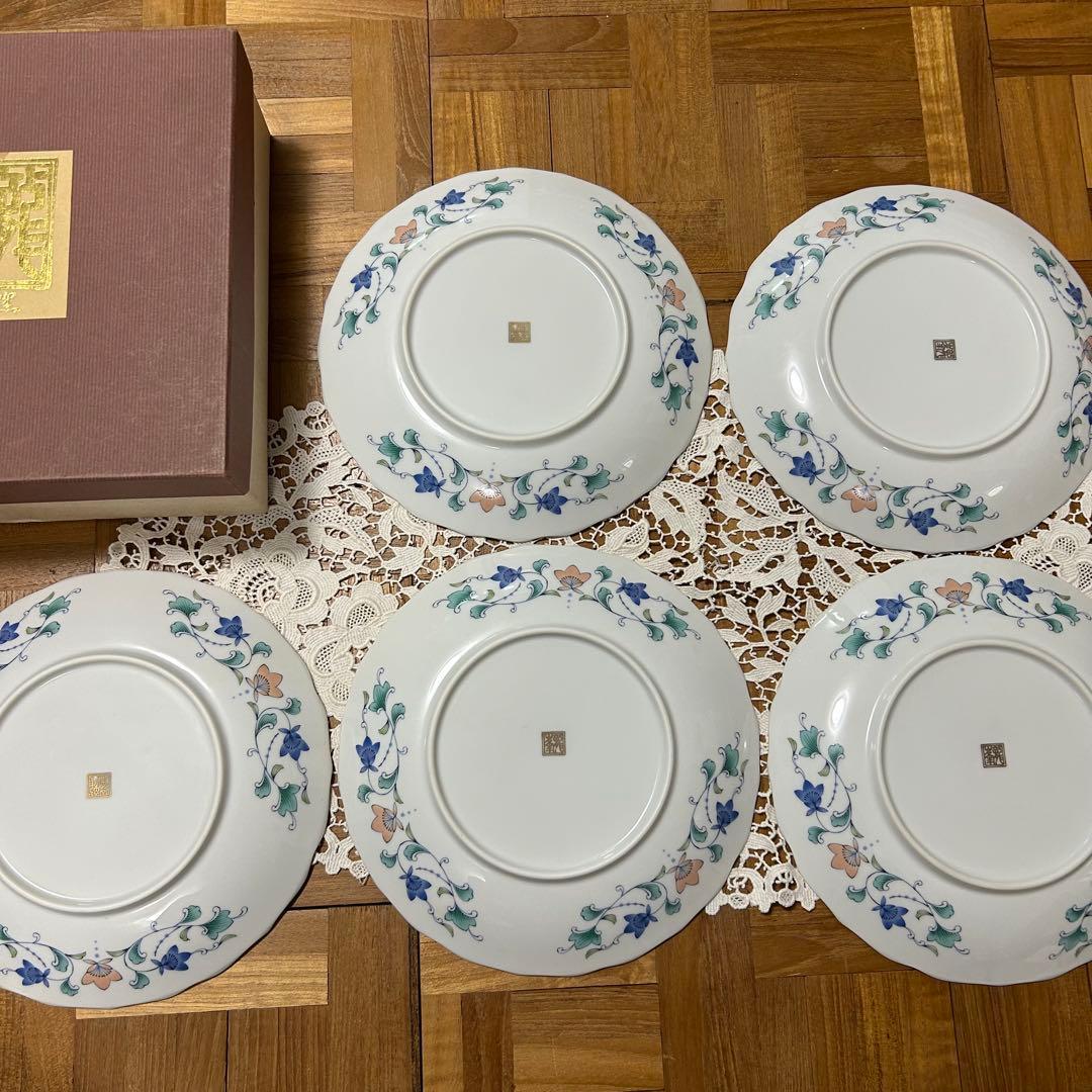 金七宝 三洋陶器 龍峰窯 5枚セット 19.5cm 飾り皿 和皿 - メルカリ