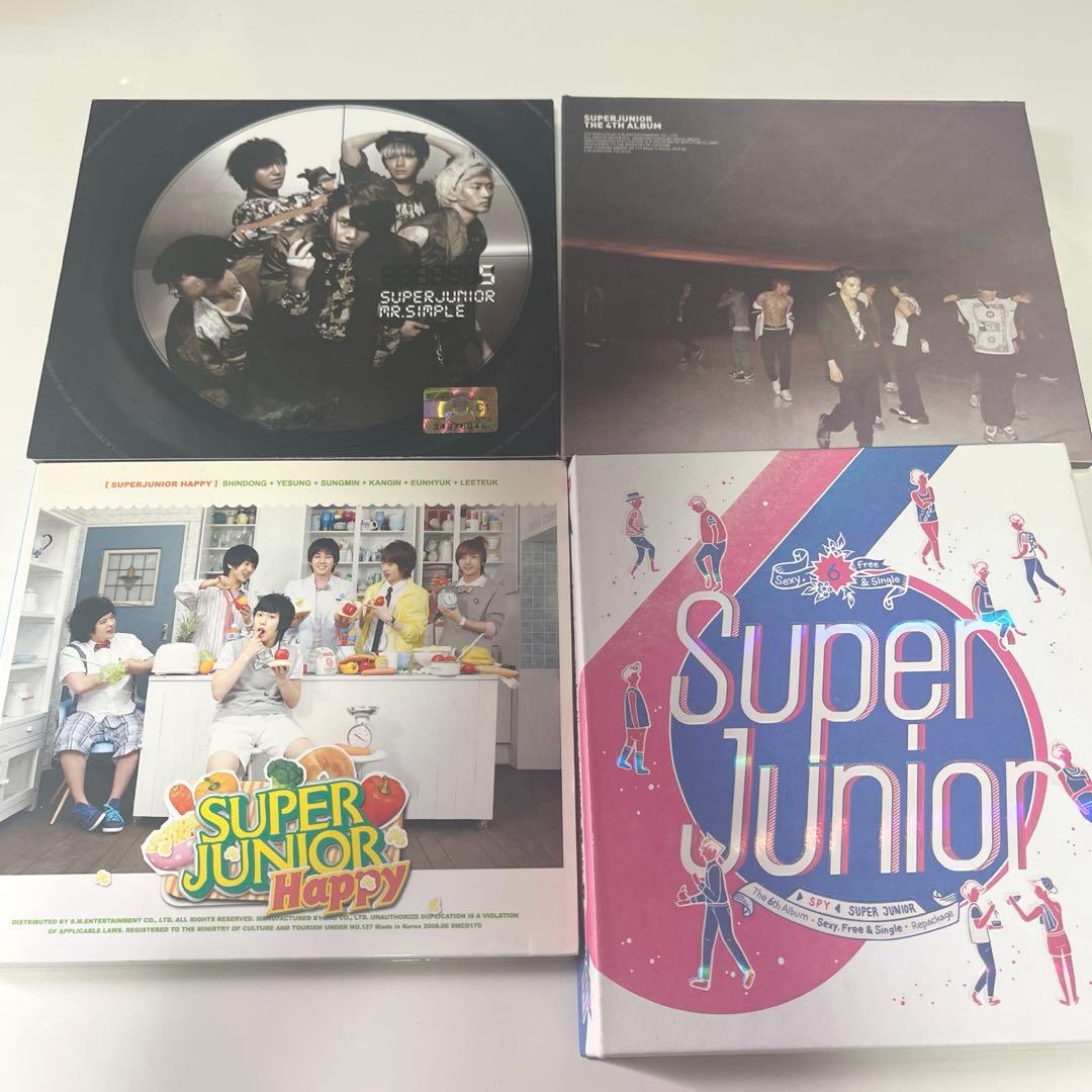 superjunior CD 4枚セット - メルカリ