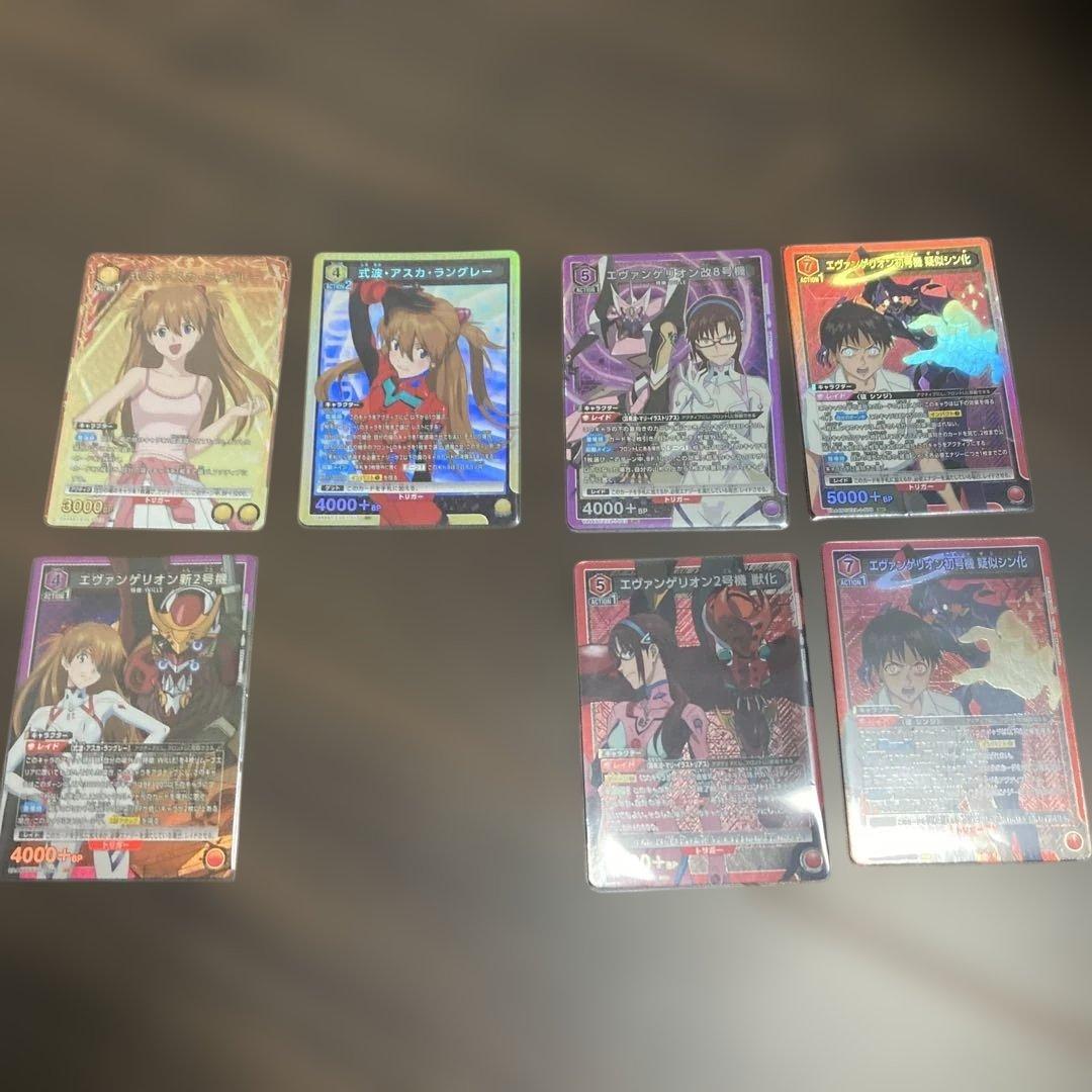 エヴァンゲリオン SR、パラレル、カードセット ユニオンアリーナ