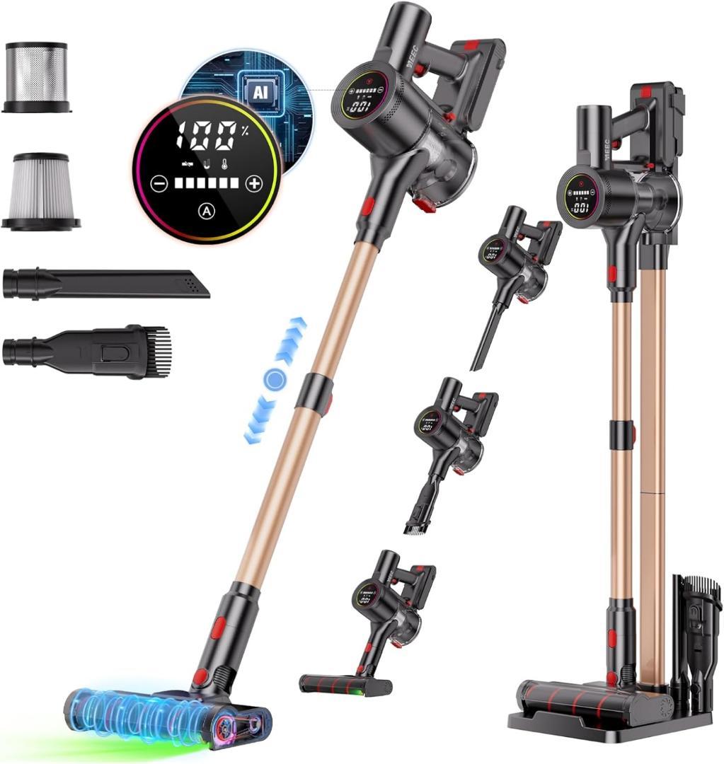 掃除機 コードレス 最大80000Pa モーター自走式 超強力吸引 サイクロン式 楽天市場】コードレス掃除機【SS期間ポイント5倍UP】 70000pa強力吸引