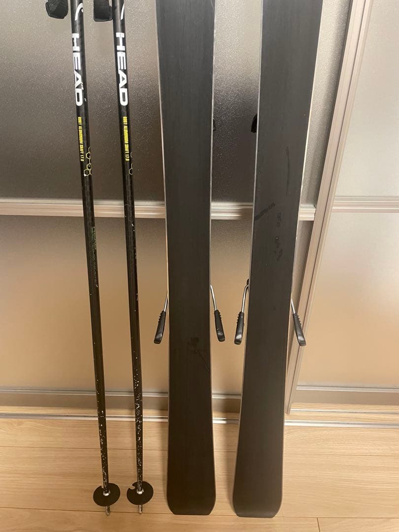 HEAD NATURAL INSTINCT 156cmスキー板&スキーポール - メルカリ