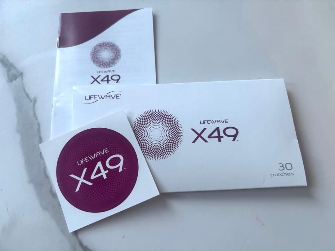 ライフウェーブパッチx49 説明書シール付き お値下げ不可 期間限定