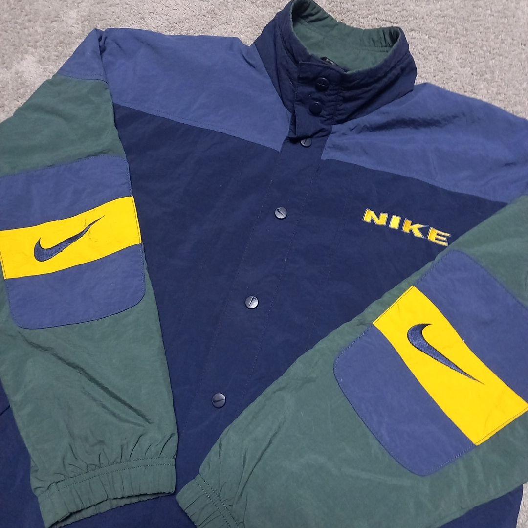 90s NIKE 銀タグ ジャケット ナイロンジャケット ウインドブレーカー