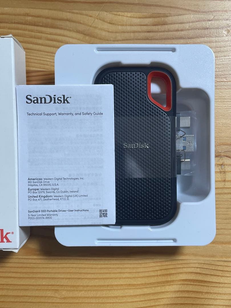 SanDisk 外付けSSD 1TB 高速 ヨドバシ.com - サンディスク SANDISK 外付けSSD ポータブル Extreme