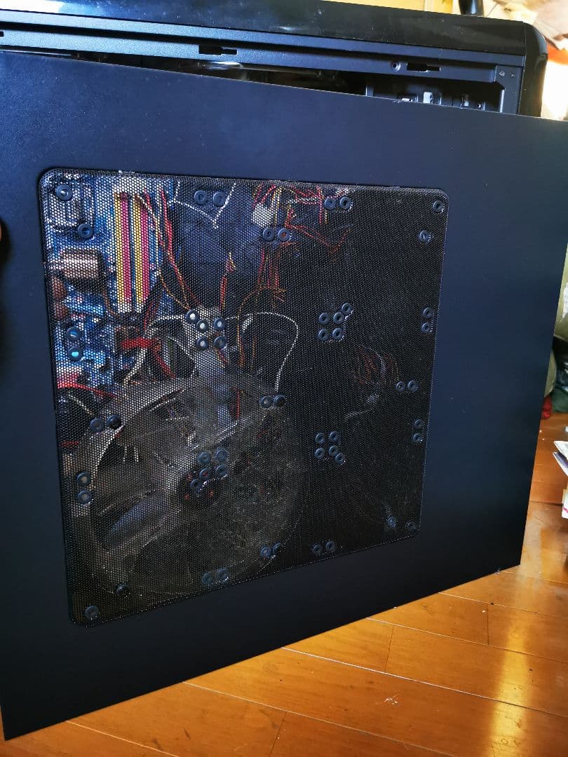 配送不可 超大型PCケース ロズウィルブラックホークウルトラ ジャンク品