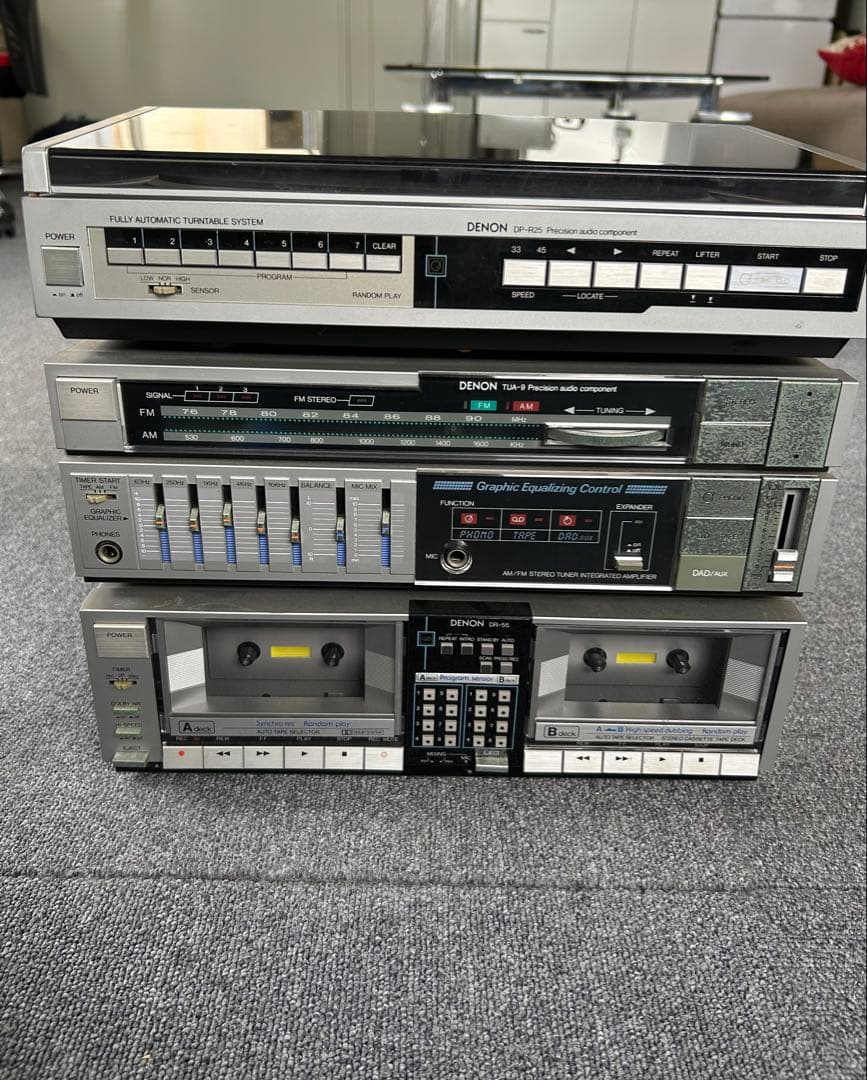 DENON DP-R25、TUA-9、DR-55 3台セット GPUサーバー対応インテリジェントPDU（Raritanラリタン） PX3 シリーズ