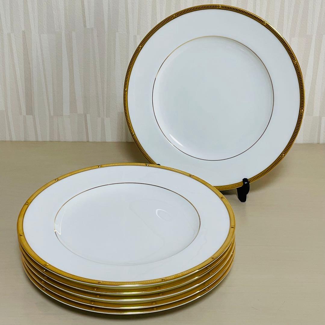 Noritake ノリタケ ロシェルゴールド 皿 プレート 約21cm 6枚 ロシェルゴールド 16.5cmプレート | ノリタケ食器公式オンラインショップ