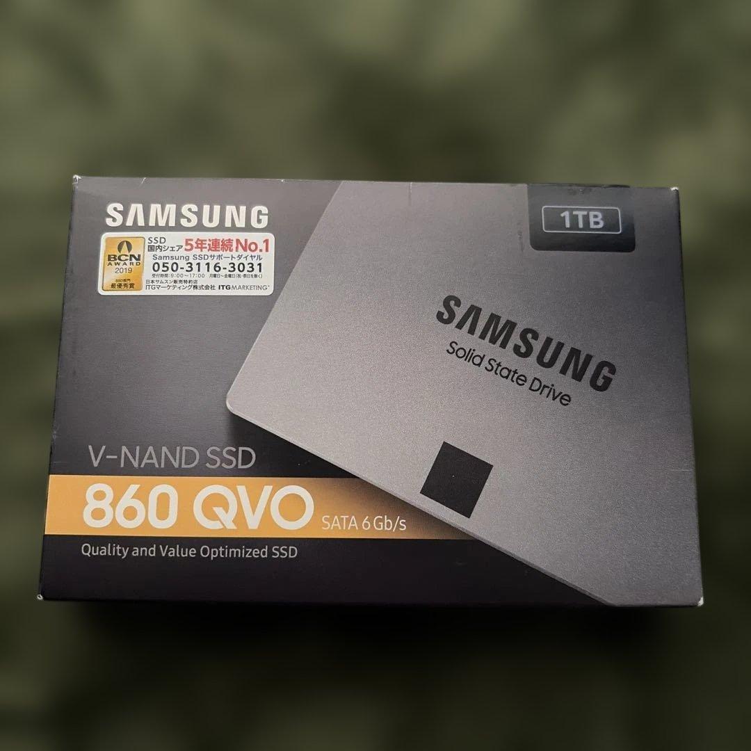 Samsung 860 QVO 1TB SSD - メルカリ