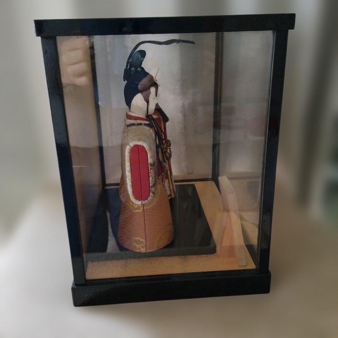 真多呂人形 おさな立雛 約30cm ガラスケース付き - メルカリ