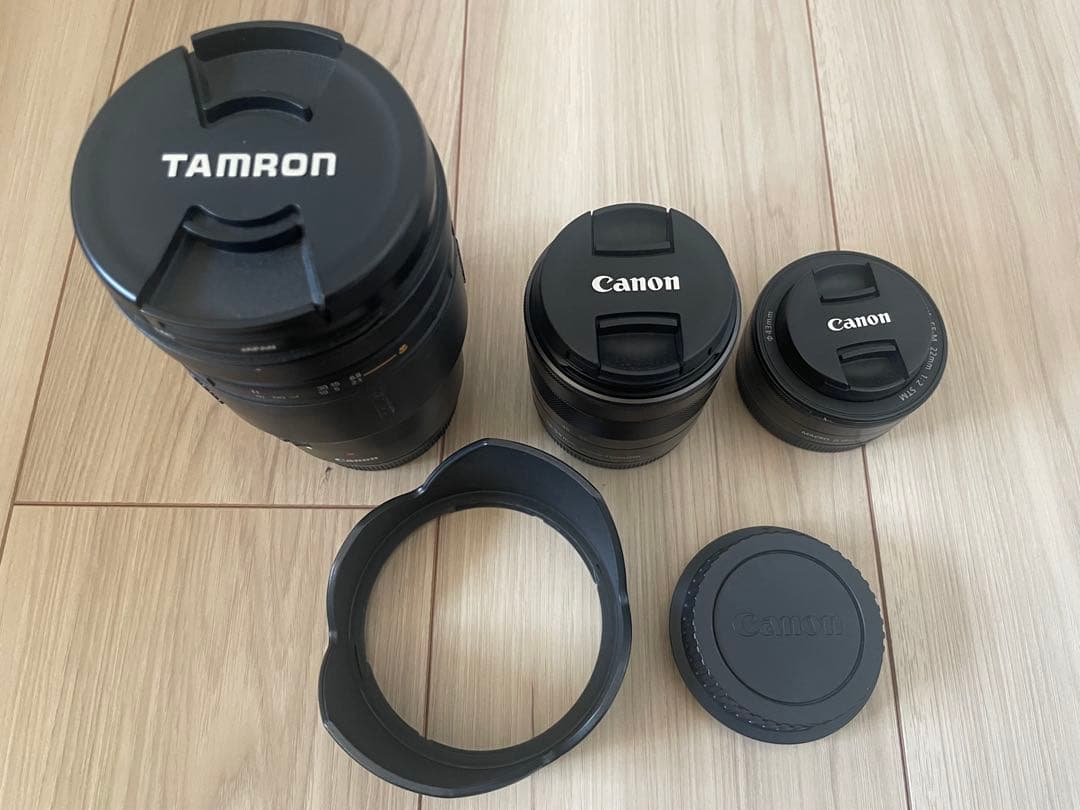 週末限定値下げ】Canon EOS M（ホワイト）・ダブルレンズキット - メルカリ