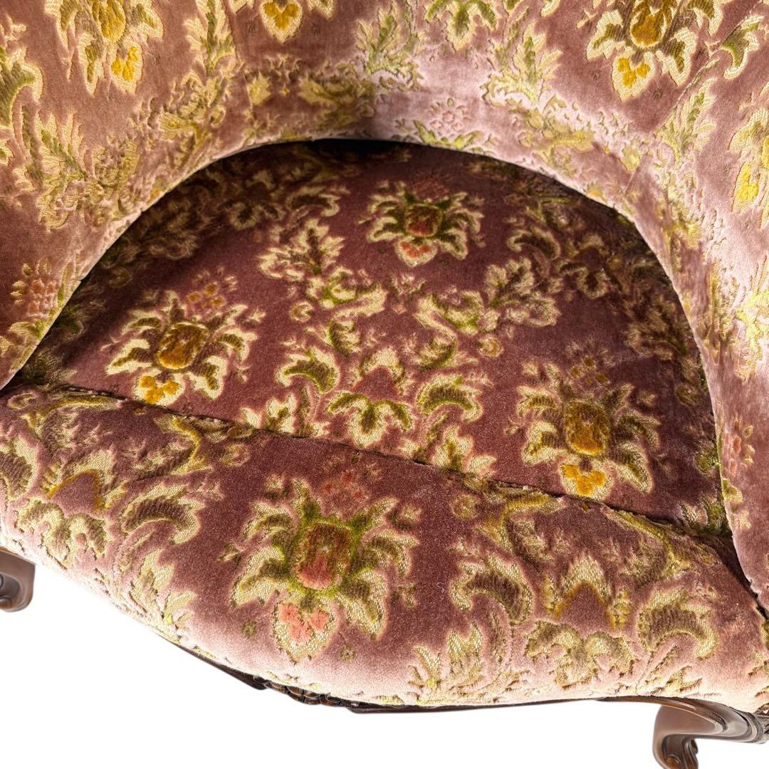 HR384 【美品】カリモク DOMANI ルイ15世 ロココ調 猫足 - メルカリ