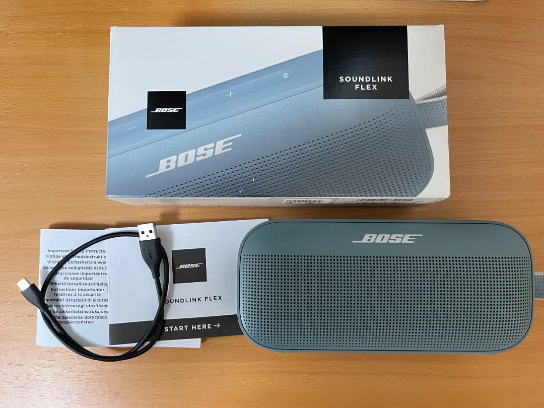 BOSE SOUNDLINK FLEX ストーンブルー Amazon.co.jp: Bose SoundLink Flex Bluetooth speaker ポータブル