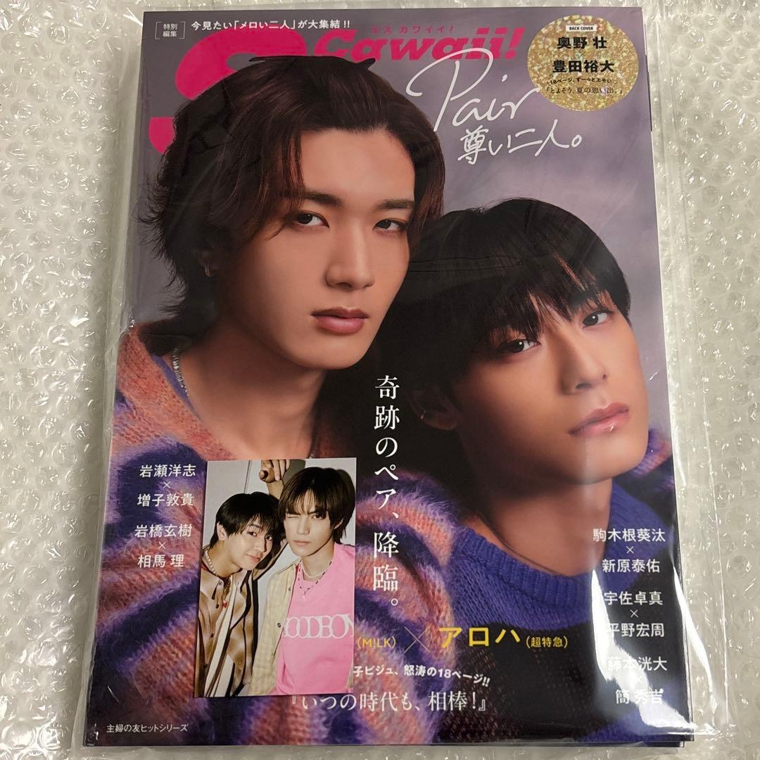 S Cawaii! Pair 尊い二人 簡秀吉 藤本洸大 特典 フォトカード - メルカリ