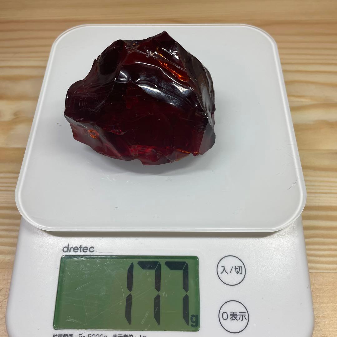 お値下げ アンダラクリスタル 希少レッド 177g - メルカリ