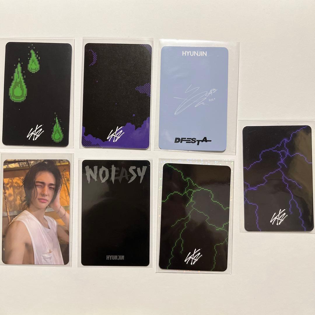 straykids スキズ noeasy ヒョンジン トレカ - メルカリ