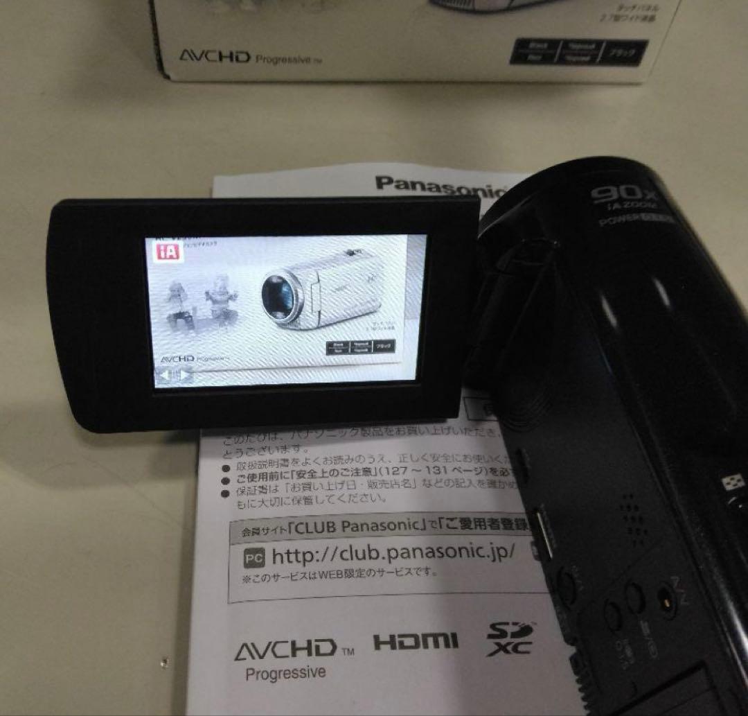 《最終値下》Panasonic HC-V230M ビデオカメラ　稼働品　数回使用