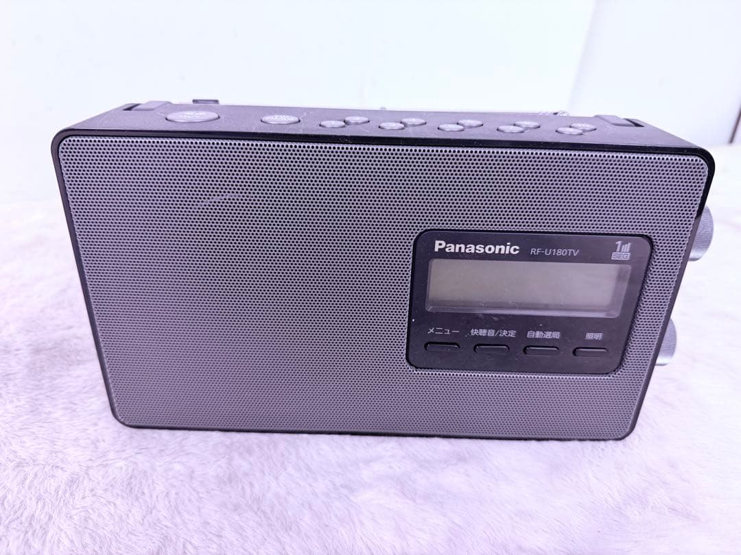 綺麗です♪ 2021年製 Panasonic RF-U180TV-K ラジオ - メルカリ