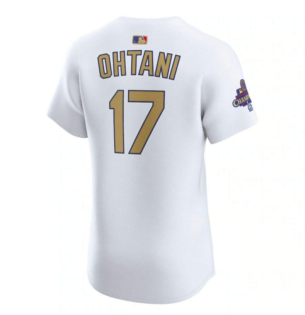 正規品】大谷翔平 エリートジャージー ゴールド ユニフォーム 44