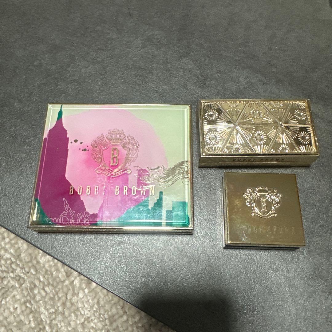 BOBBI BROWN アイシャドウパレット 3個セット