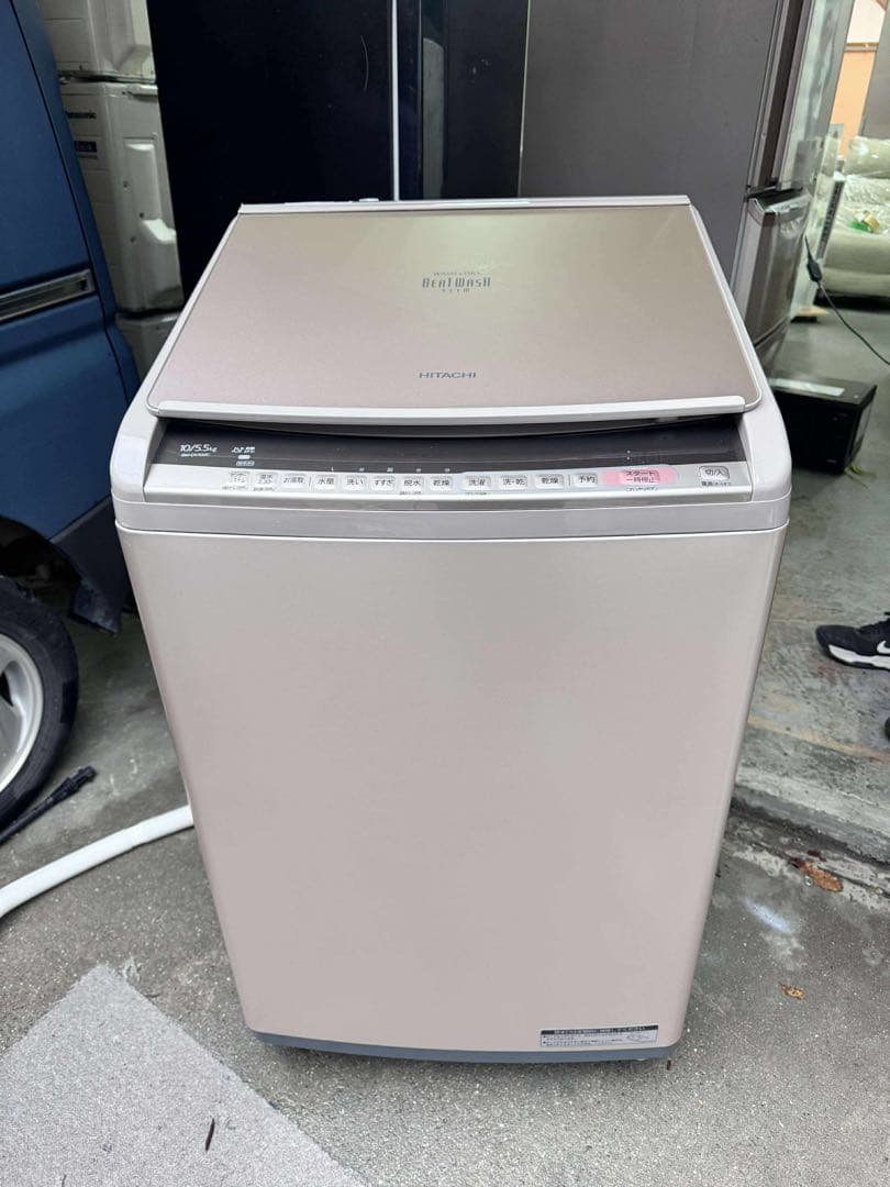 HITACHI 洗濯乾燥機10kg 5.5kg BW-DV100C 2019年製