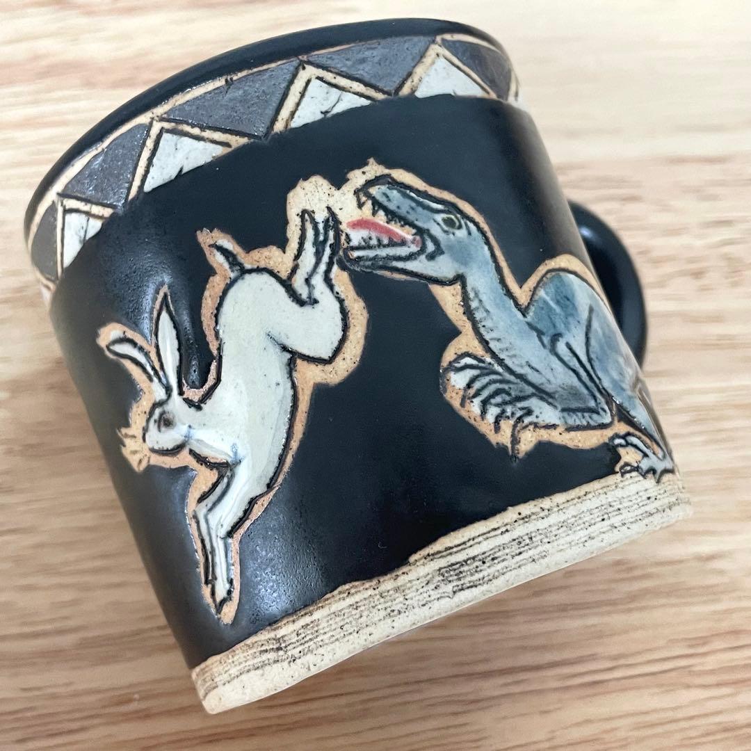 逃猫舎 栗原あり カップ＆ソーサー 希少品 nigeneko 作家もの - メルカリ