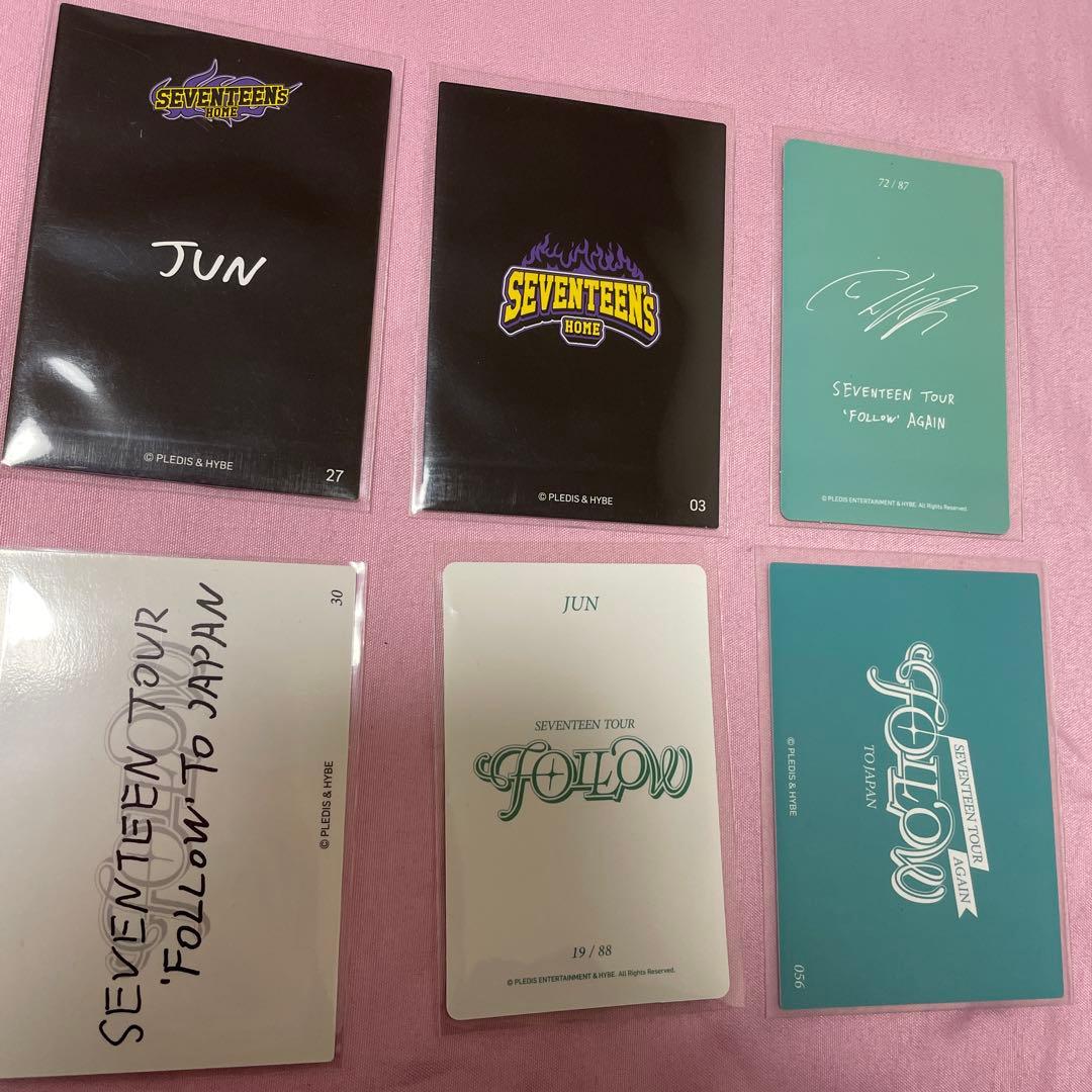 SEVENTEEN JUN トレカ6枚セット - メルカリ