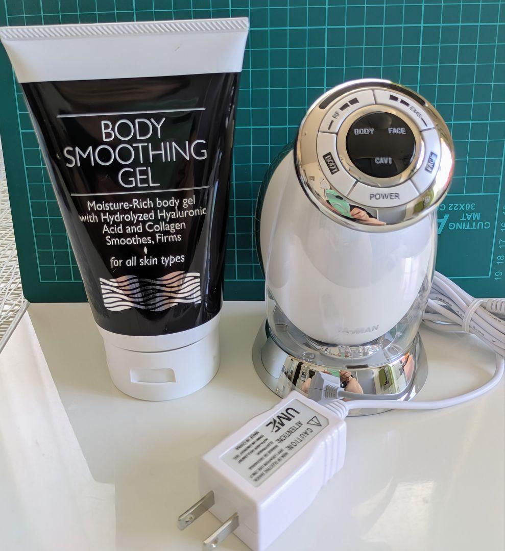 【未使用】ヤーマン キャビスパRFコア HRF-17W ボディケア美容器 ゲル付 YA‐MAN（ヤーマン） キャビテーション キャビスパRFコア HRF17P HRF17W