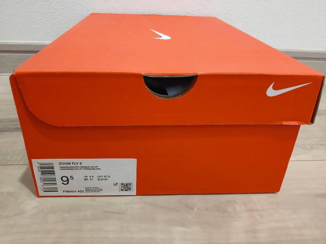 27.5cm 新品 NIKE ZOOM FLY 6 ナイキ ズームフライ
