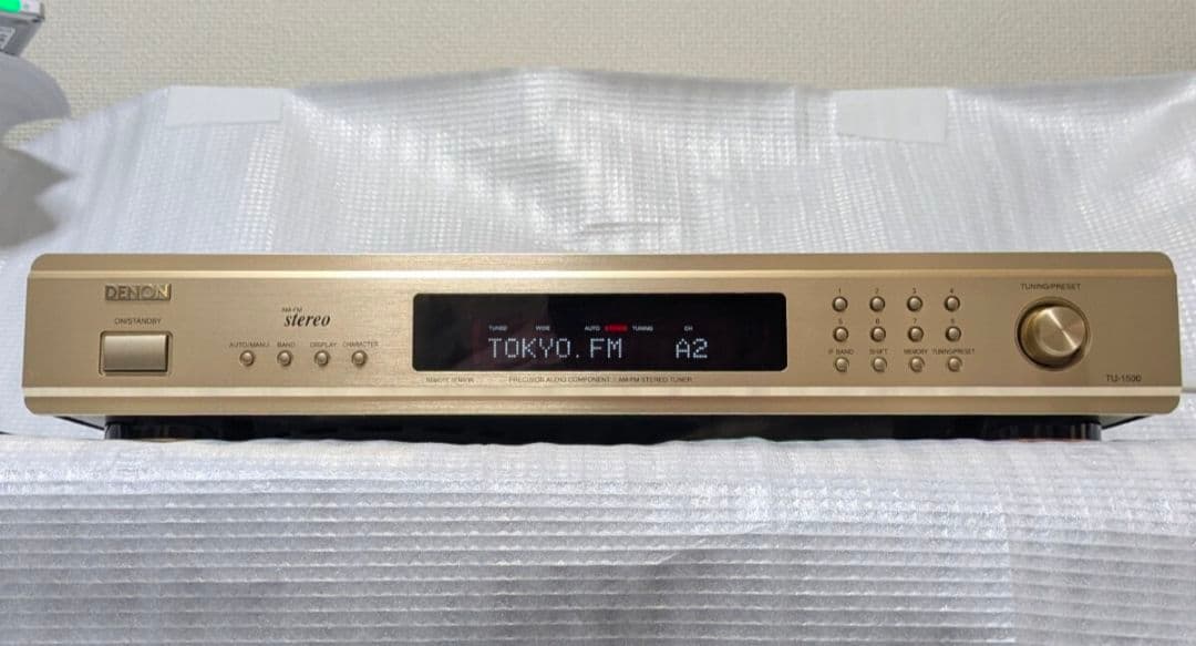 DENON TU-1500 FM/AMステレオチューナー メンテナンス調整品 DENON TU-1500 FM/AMステレオチューナー メンテナンス調整品