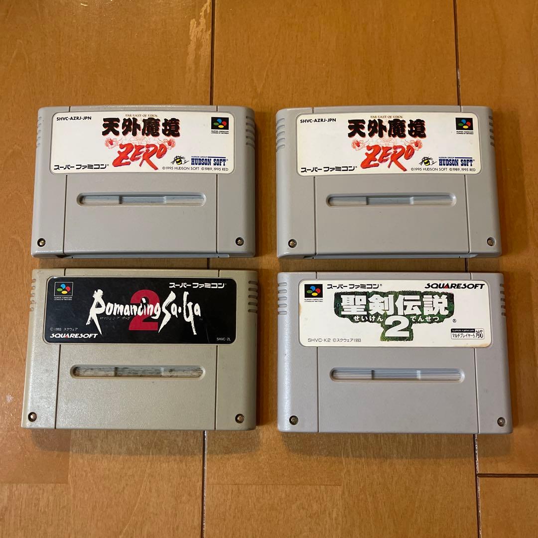 スーパーファミコンソフト4本セット - メルカリ