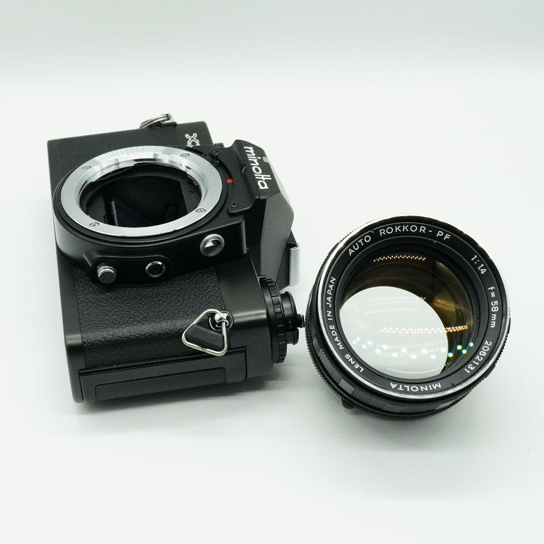 美品】minolta XD-s AUTO ROKKOR-PF 58/1.4 - メルカリ