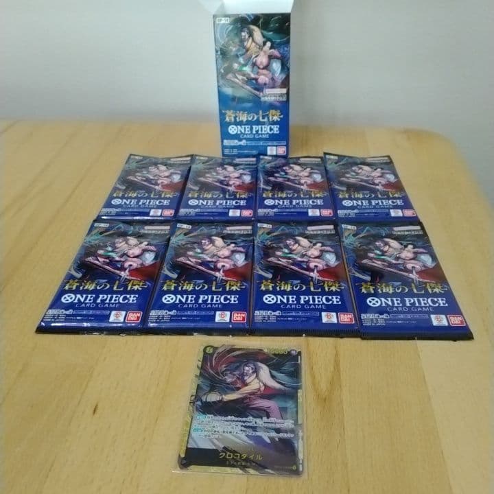 クロコダイル シークレット ワンピース 蒼海の七傑 未開封 8パック