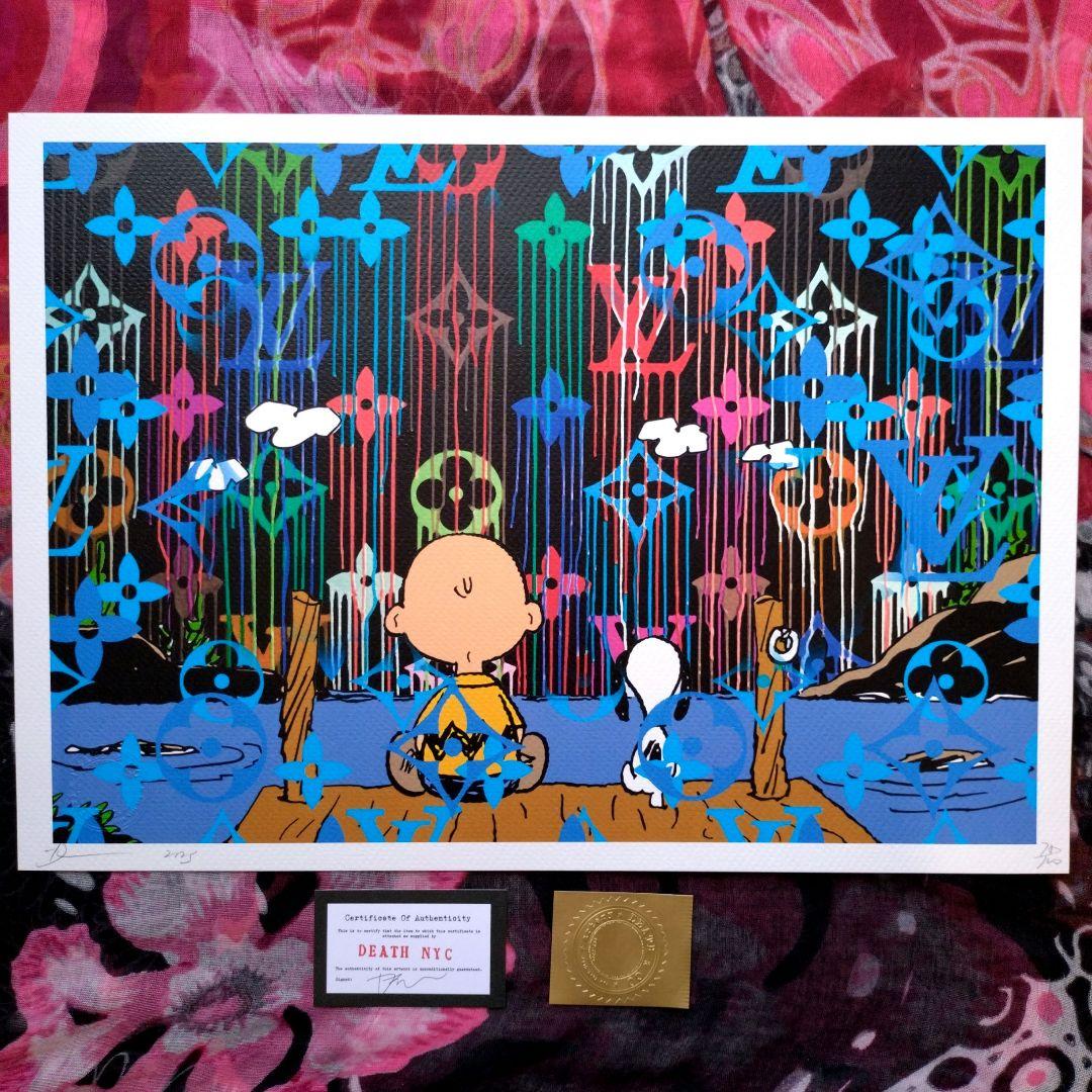 death nyc 世界限定100枚 スヌーピー PEANUT ヴィトン - メルカリ