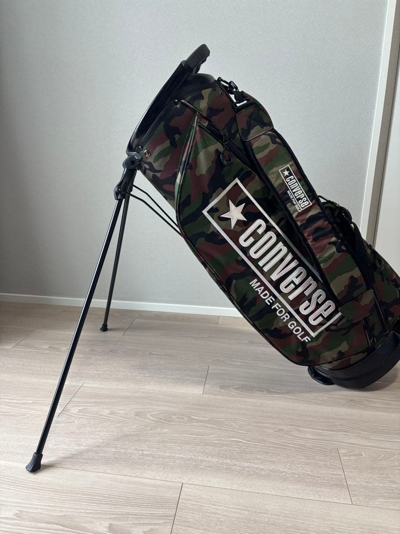 m memory様専用】CONVERSE 迷彩 ゴルフバッグ - メルカリ