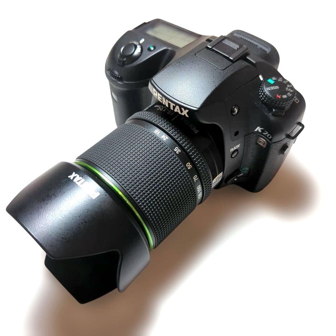 PENTAX K20D デジタル一眼レフカメラ 本体 バッテリー付 レンズ - メルカリ