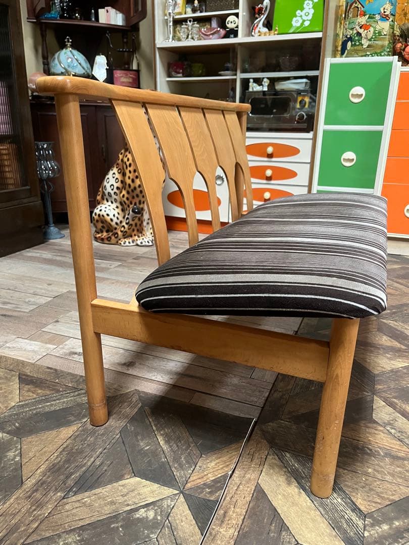 長椅子 ベンチ ソファ 昭和レトロ 当時物 インテリア アンティーク