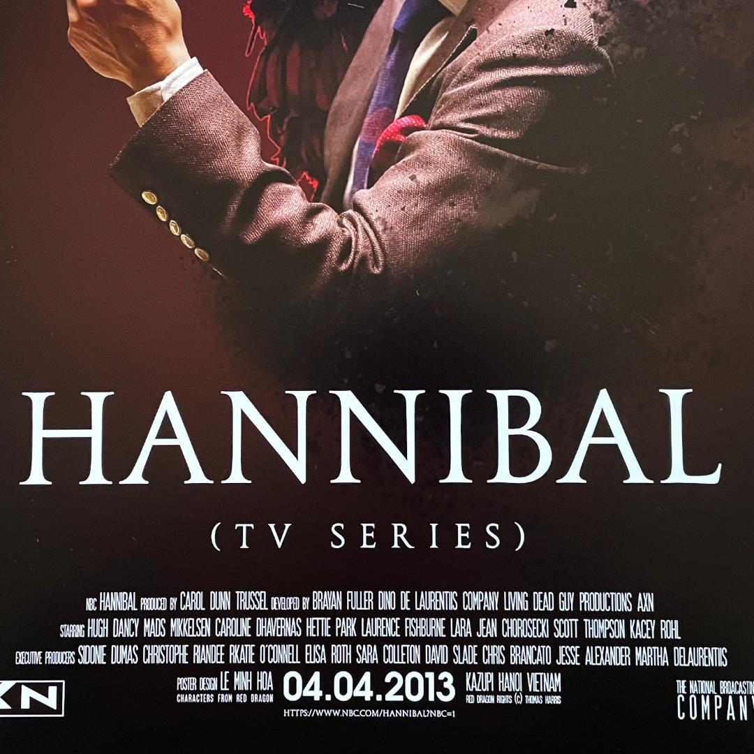 ポスター「HANNIBAL/ハンニバル」①海外TVドラマ☆マッツ・ミケルセン
