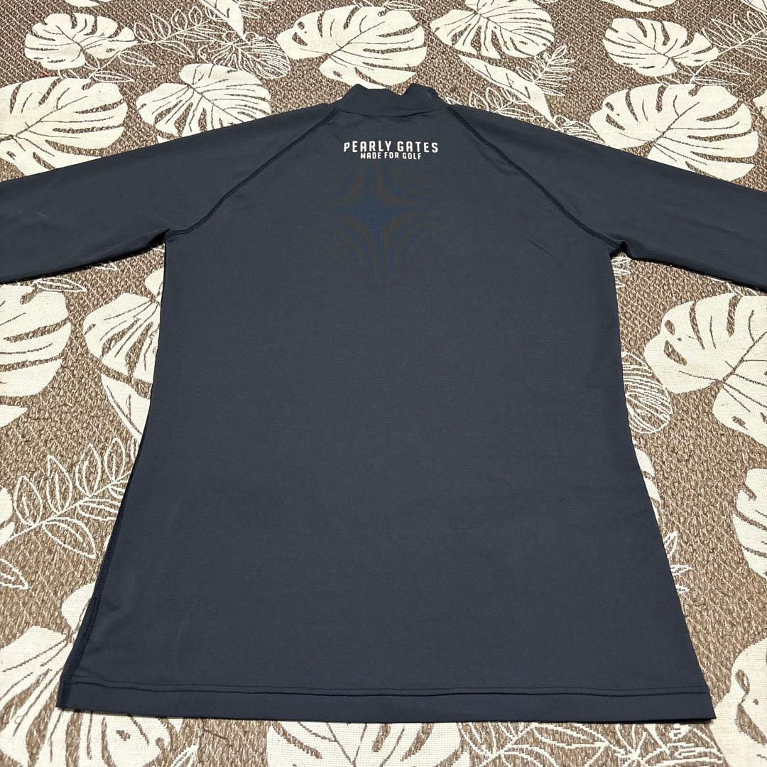 PEARLY GATES(パーリーゲイツ)モックネック 長袖シャツ 美品 - メルカリ