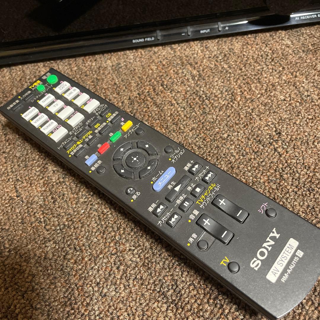 早い者勝ち　SONY 5.1ch ホームシアターシステム STR-KS380